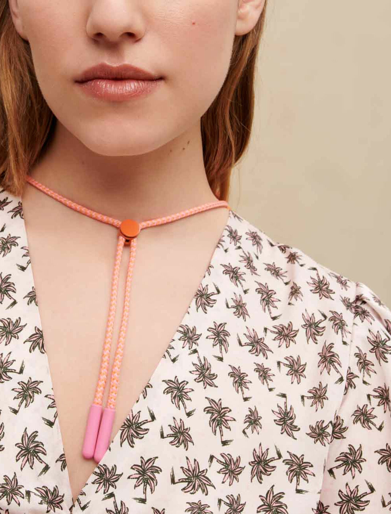 Robe imprimé palmiers