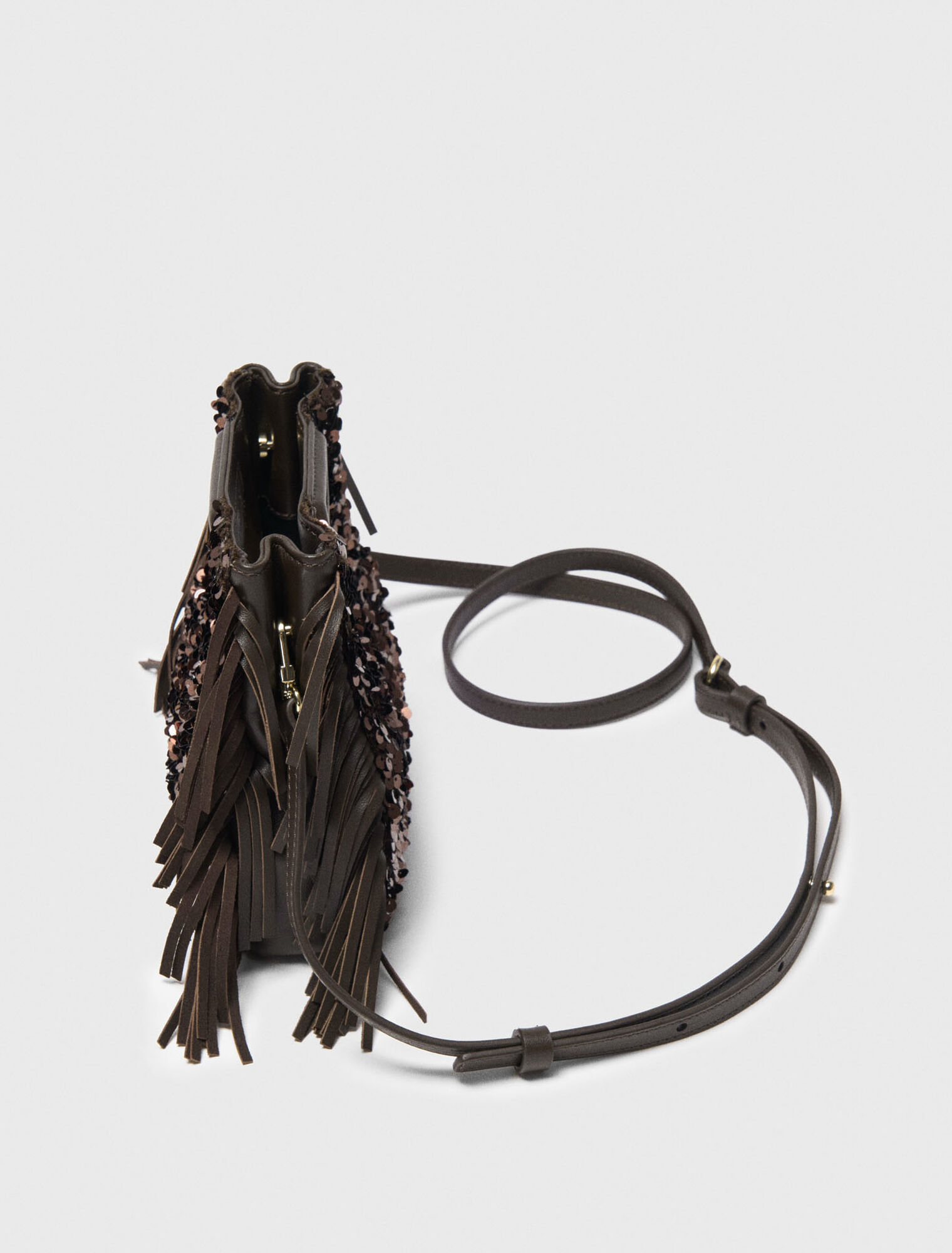 Sac M mini à sequins