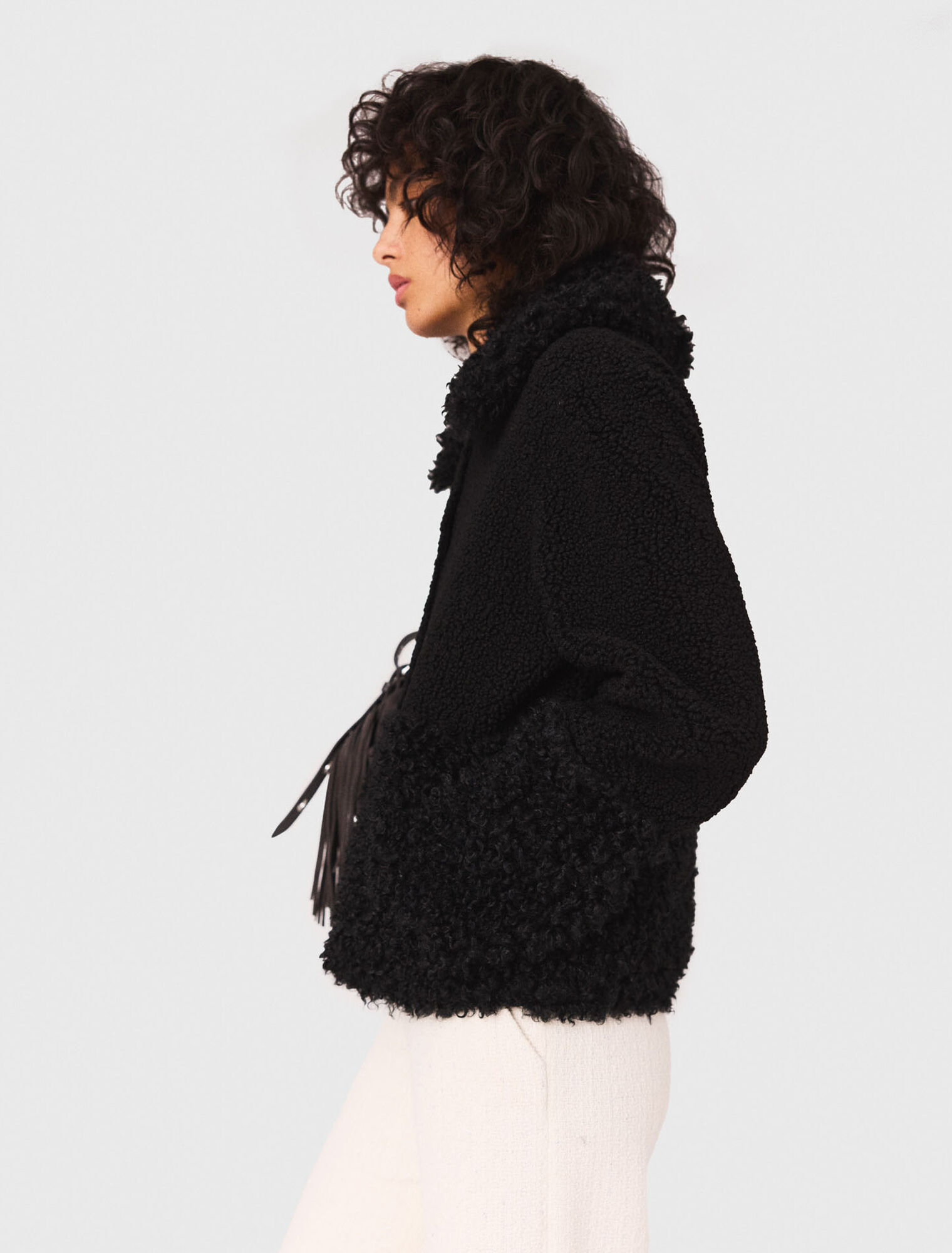 Veste en bouclette