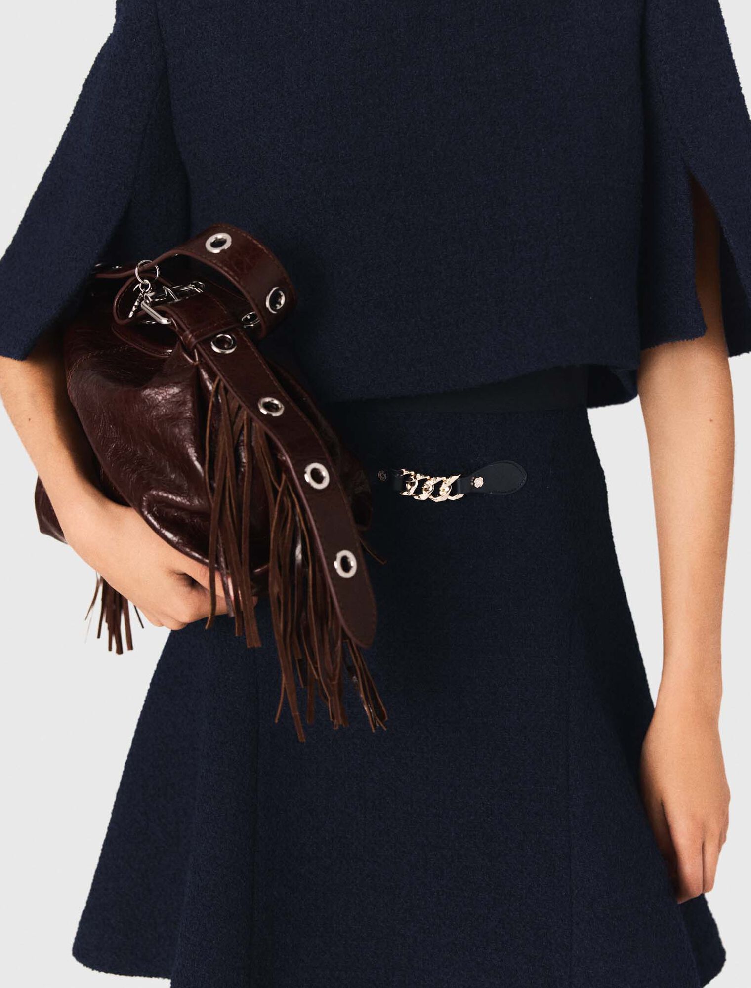 Robe 2en1 en tweed