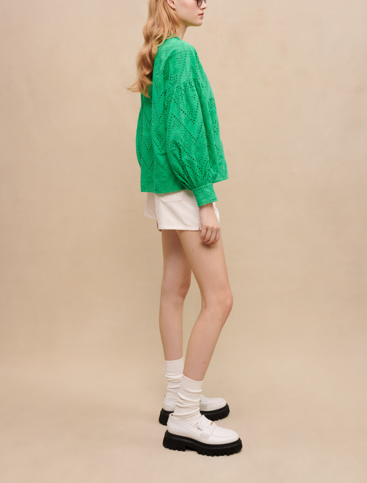 Chemise brodée