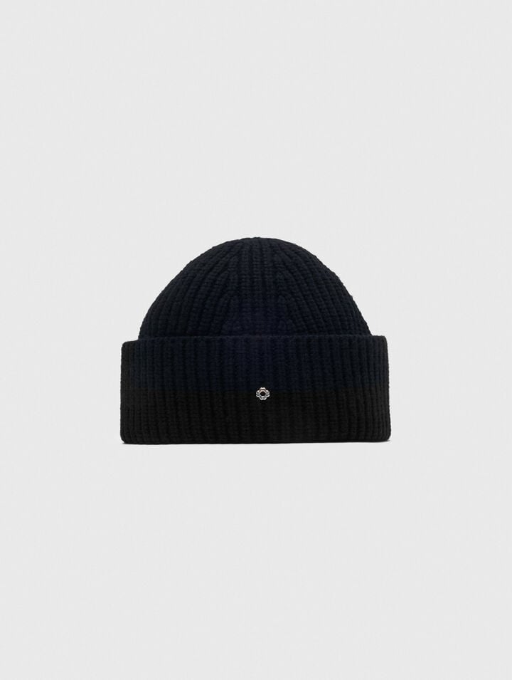 Bonnet en laine et cachemire