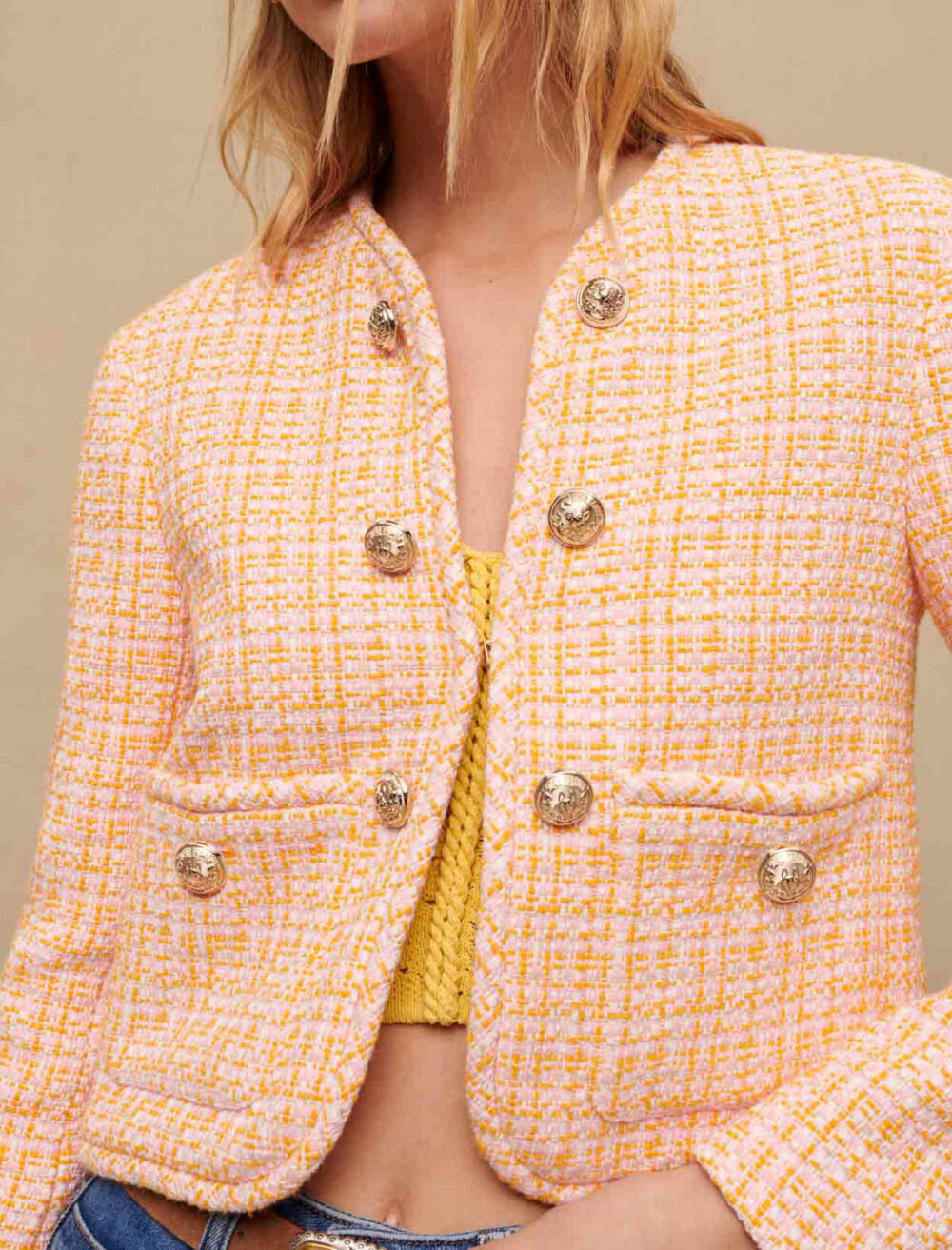 Maje veste tweed outlet