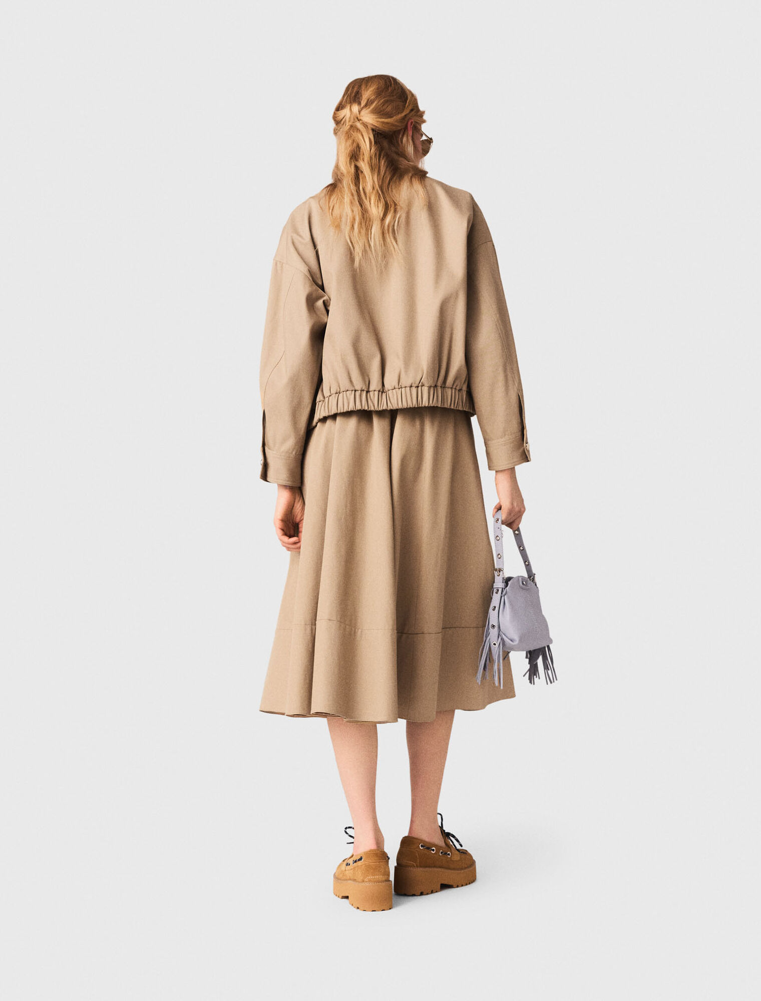 Blouson bomber en coton