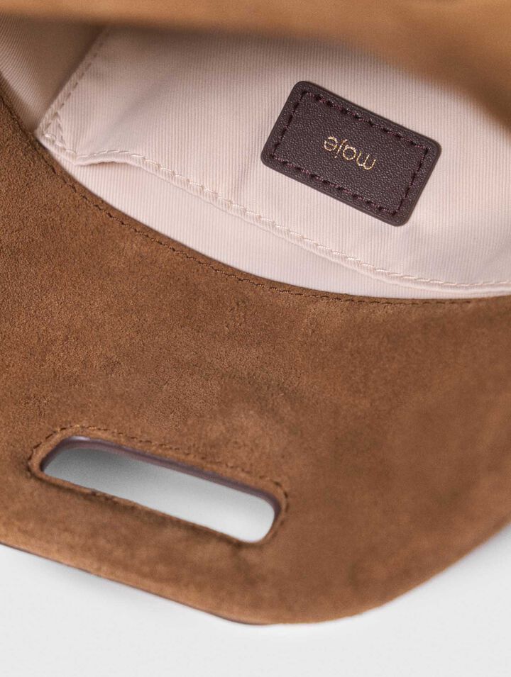 Sac Miss M mini en mix cuir & suède