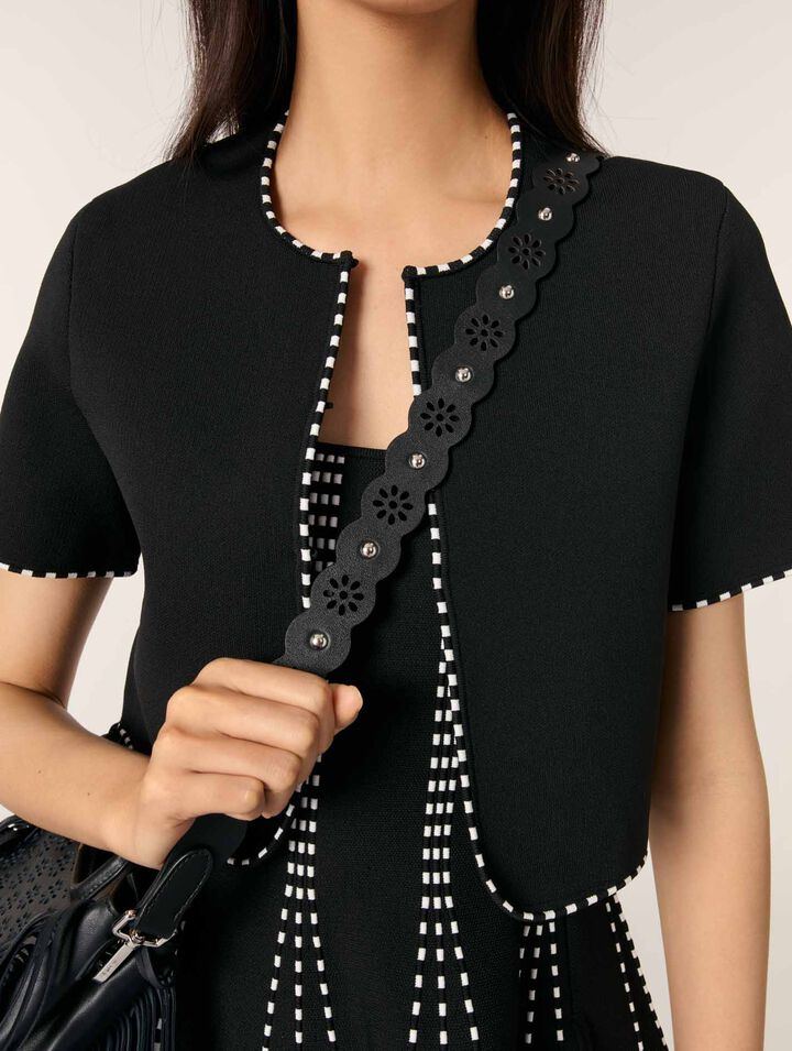 Strap façon fleur perforé