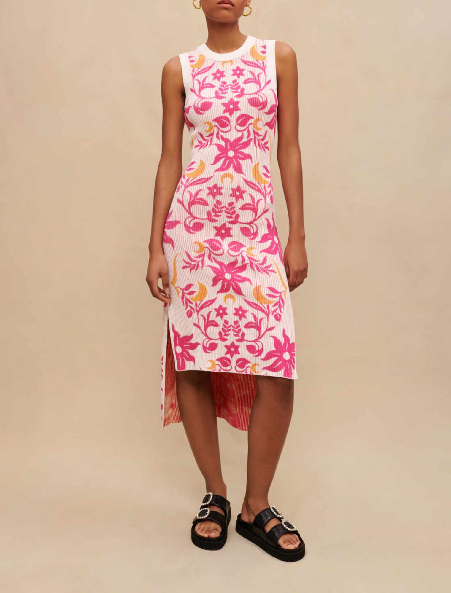Robe réversible imprimée