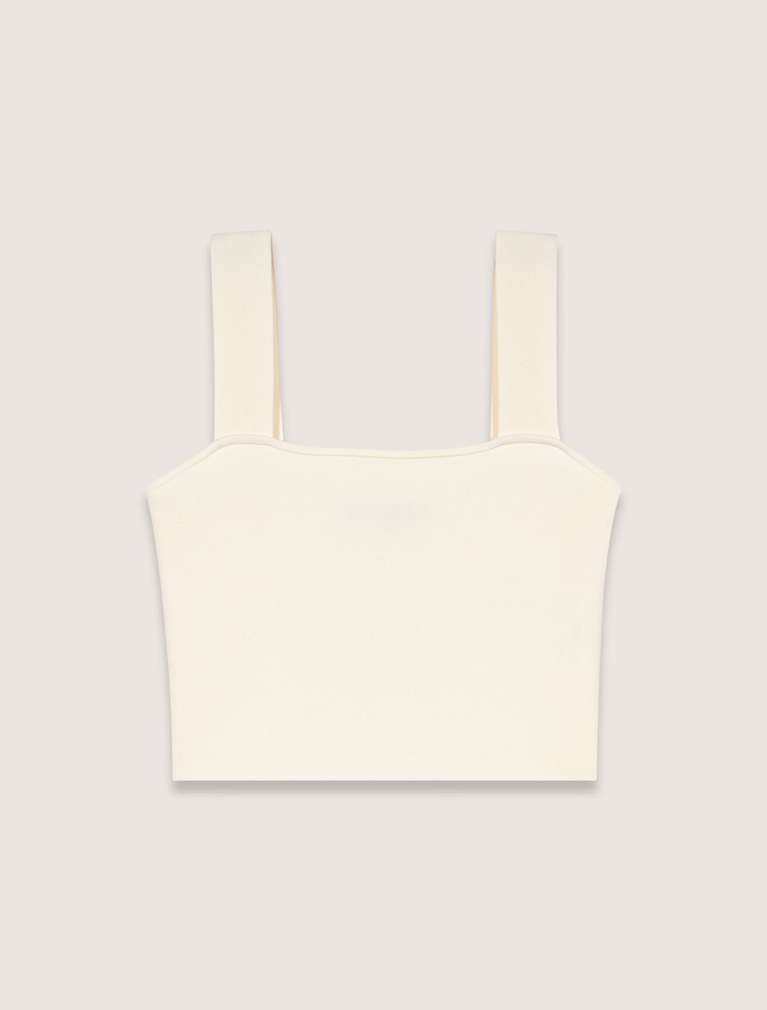 Crop top en maille