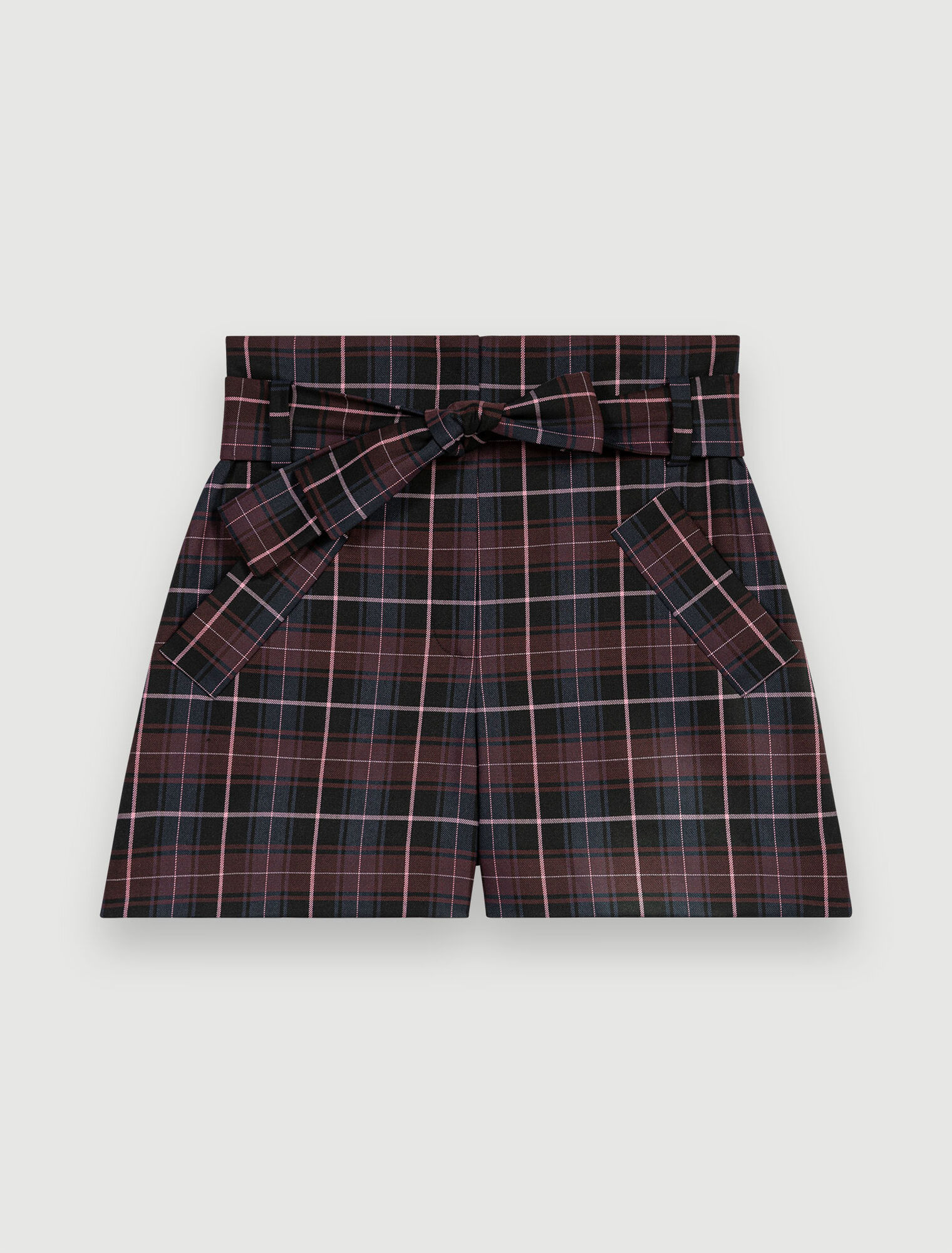 Short à carreaux