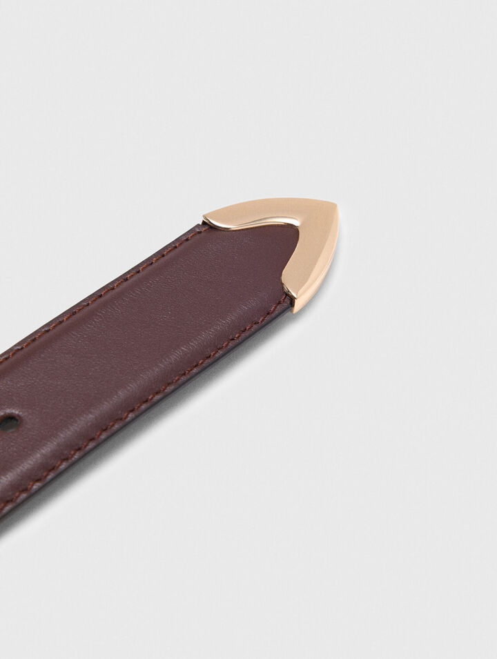 Ceinture en cuir
