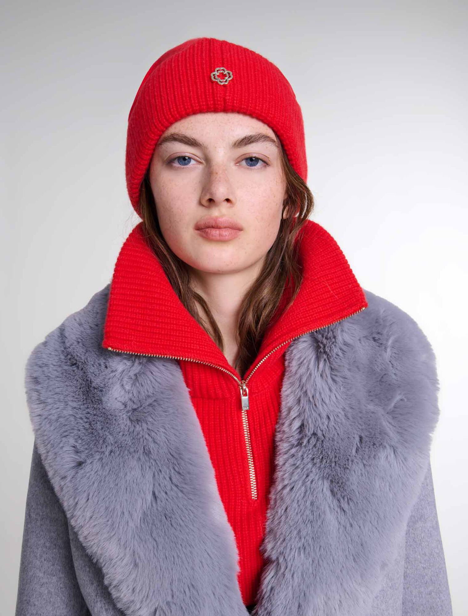 Bonnet en laine et cachemire