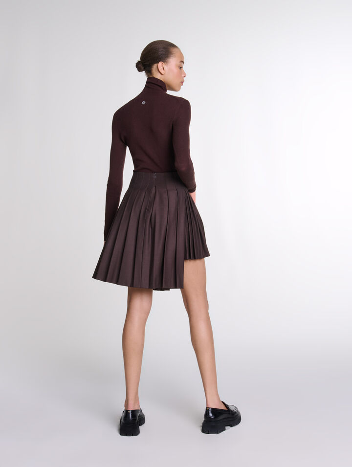 Pull en laine et soie