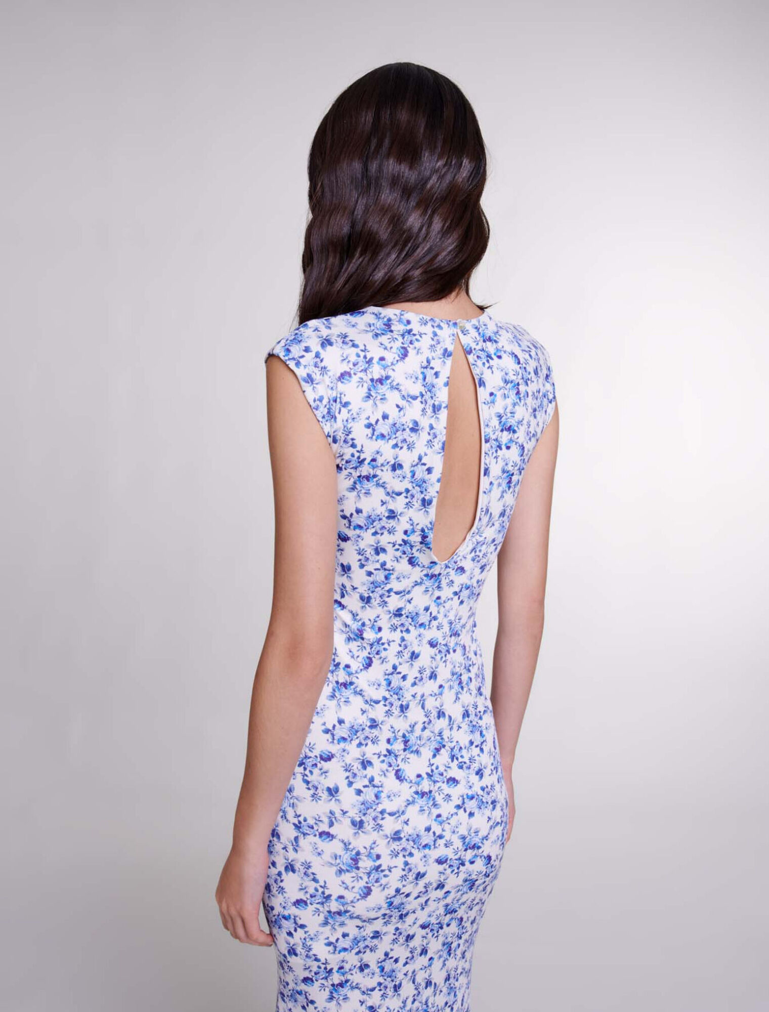 Robe longue imprimée