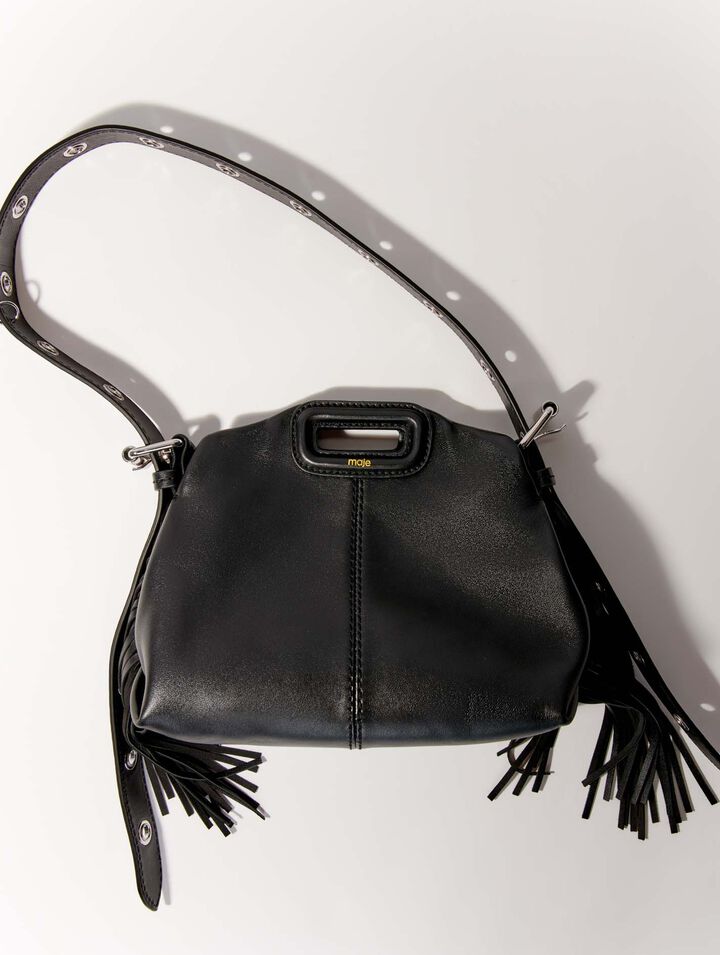 Sac Miss M mini en cuir lisse