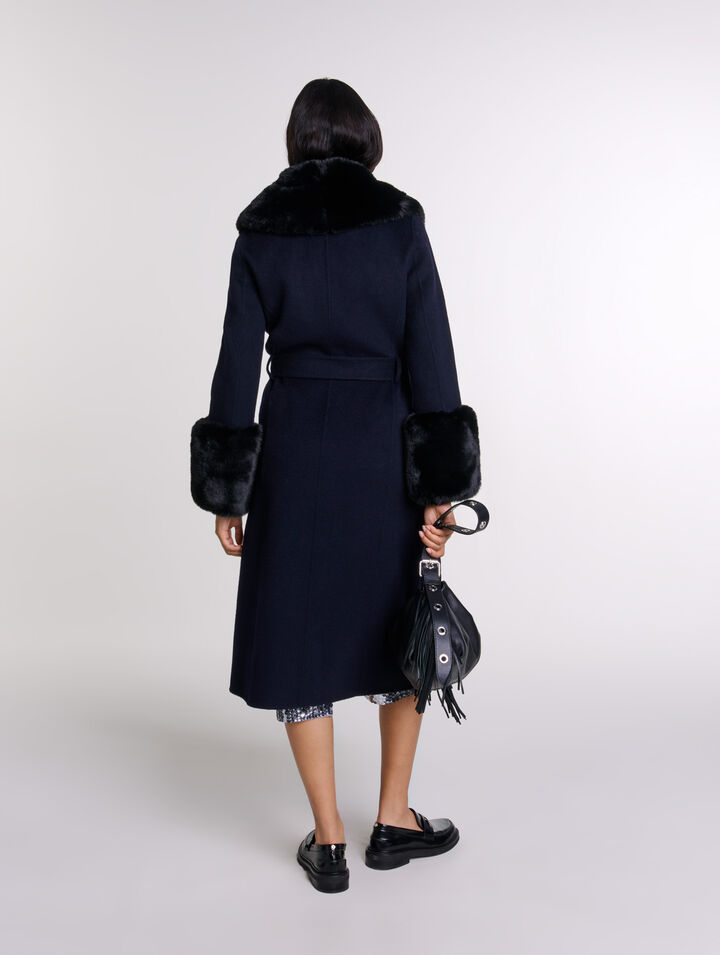Manteau en double face