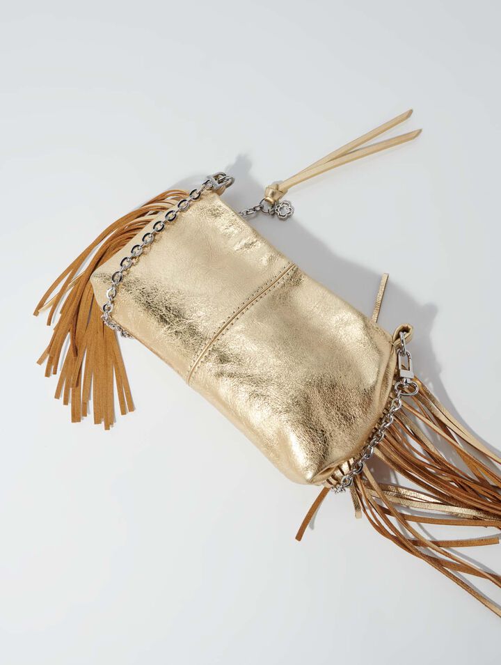 Pochette Miss M pouch en cuir