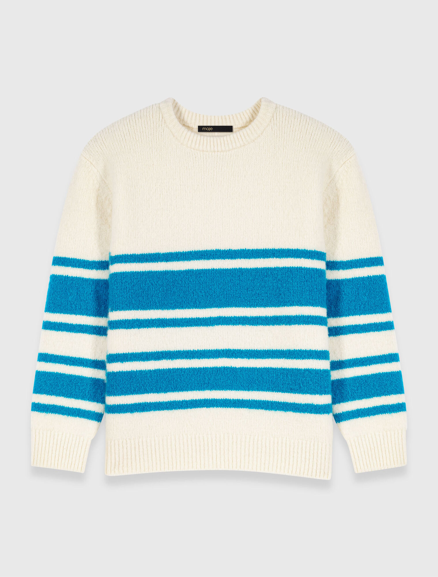Pull ample en laine melangé