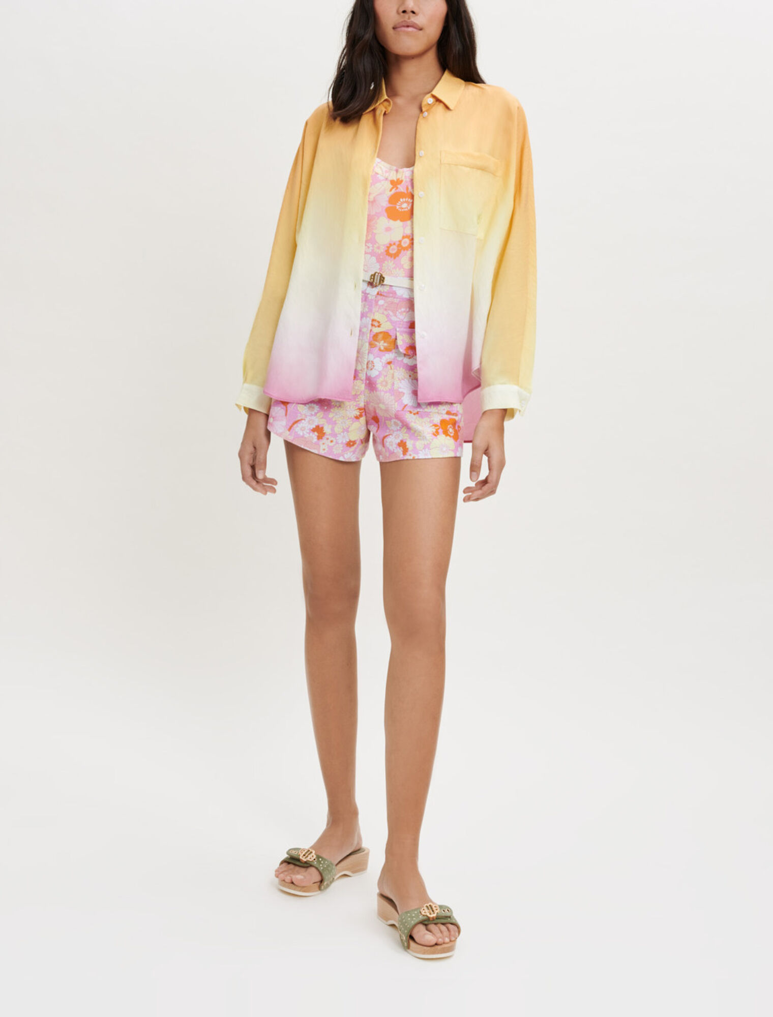 Chemise en Tie and Dye