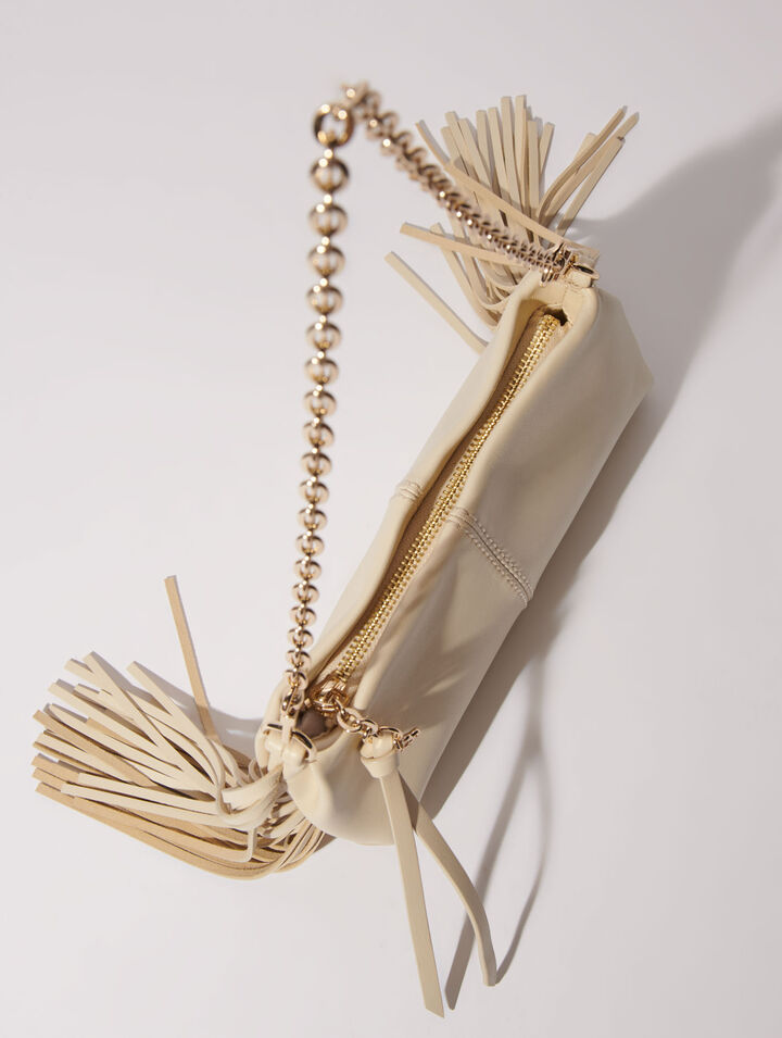 Pochette Miss M pouch en cuir lisse