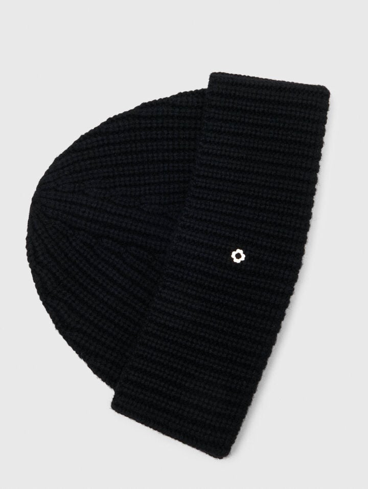 Bonnet en laine et cachemire