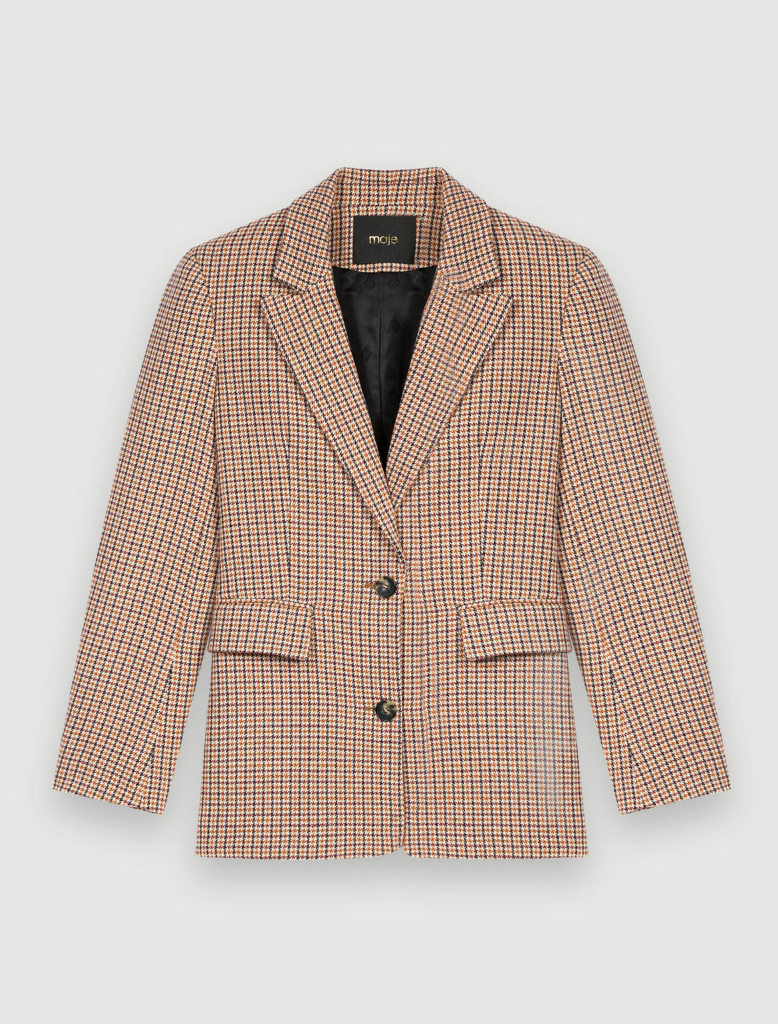 Veste de tailleur en pied de poule
