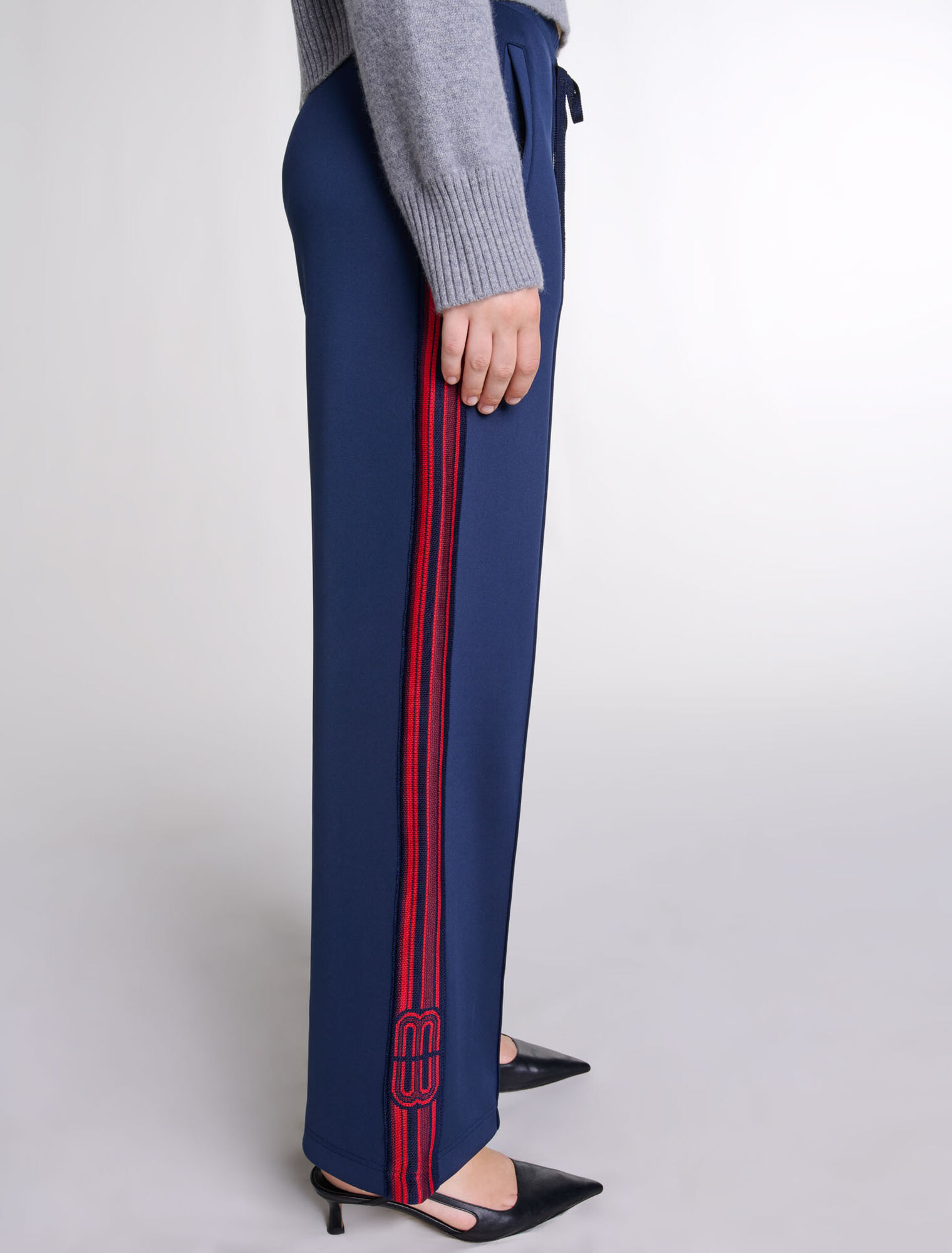 Pantalon à bandes