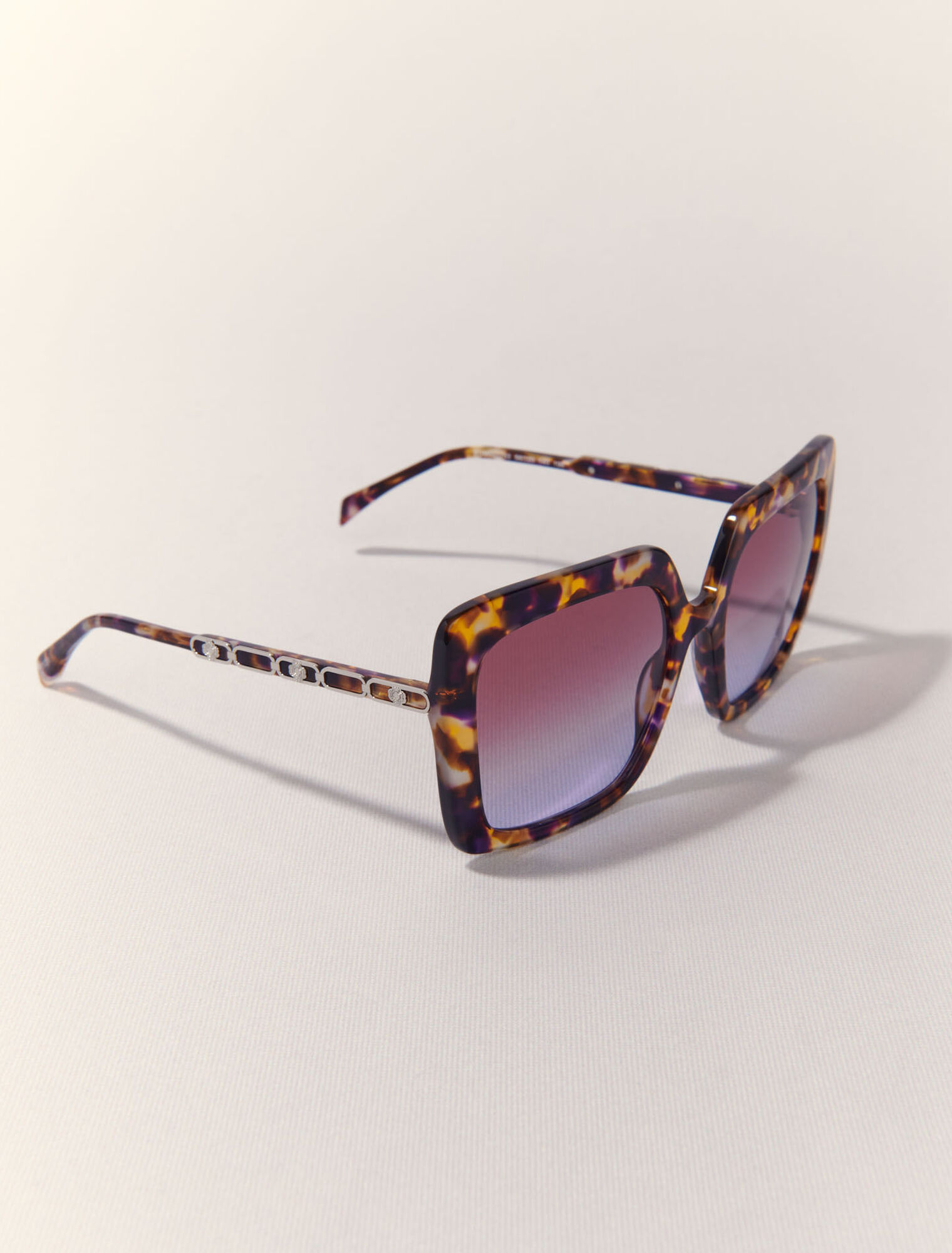 Lunettes rectangle en acétate