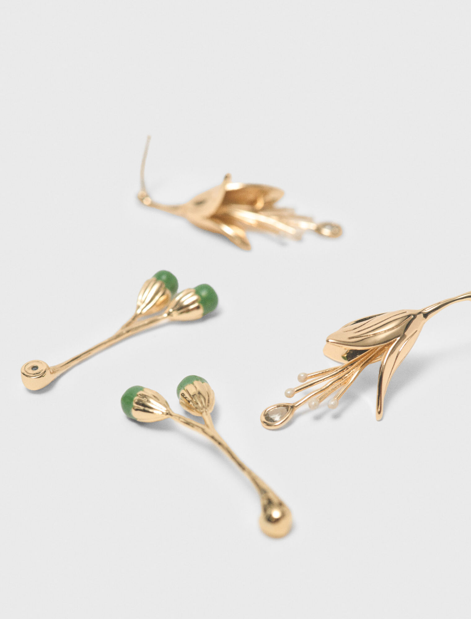 Boucles d'oreille tulipes