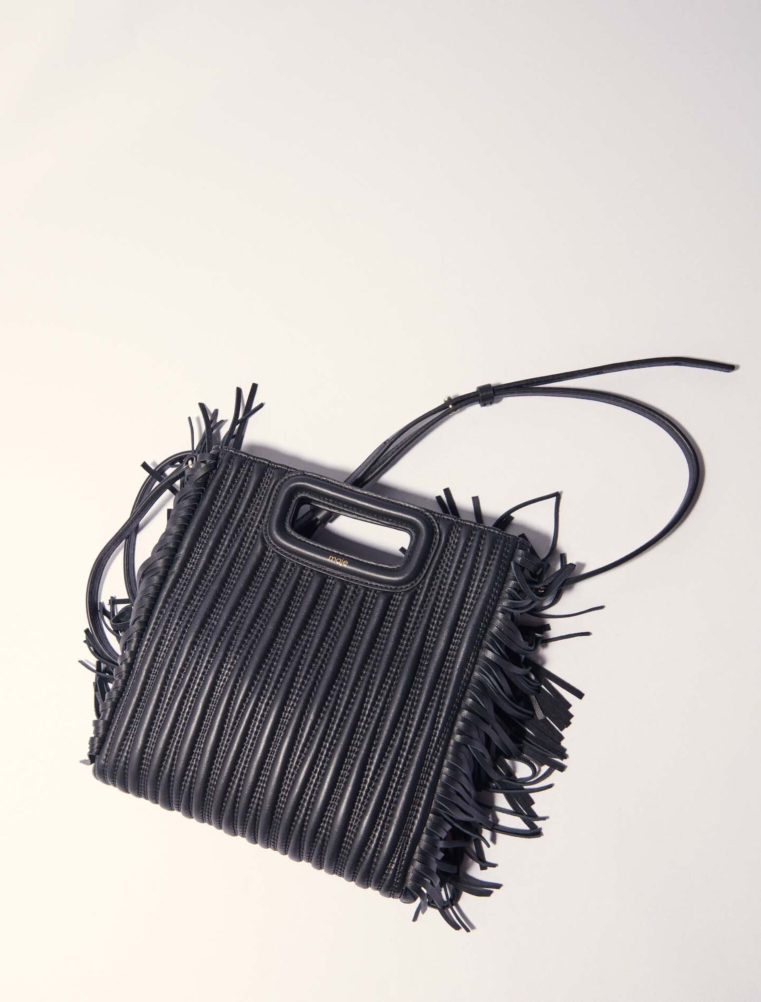 Sac M en cuir matelassé
