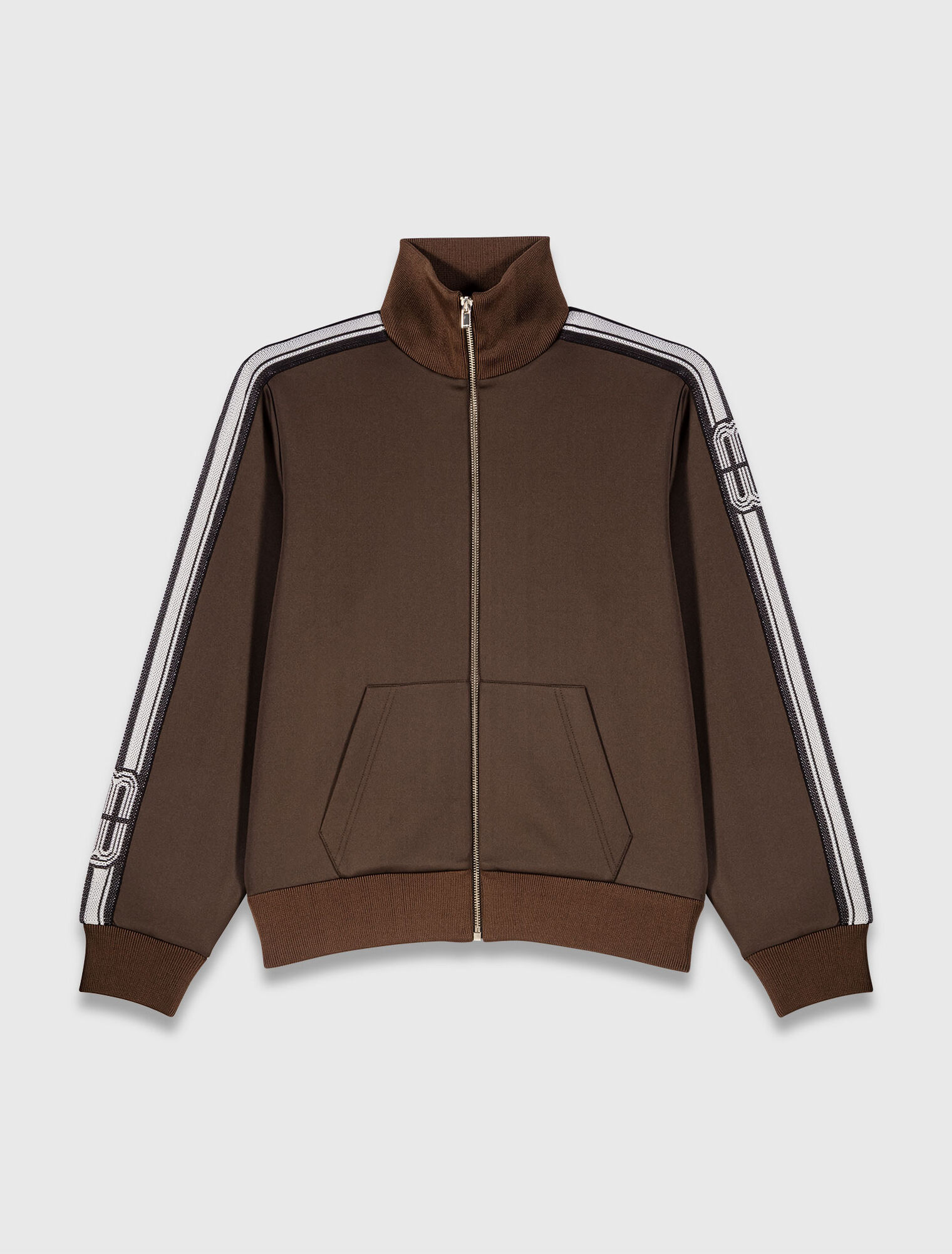 Sweatshirt avec bandes droites