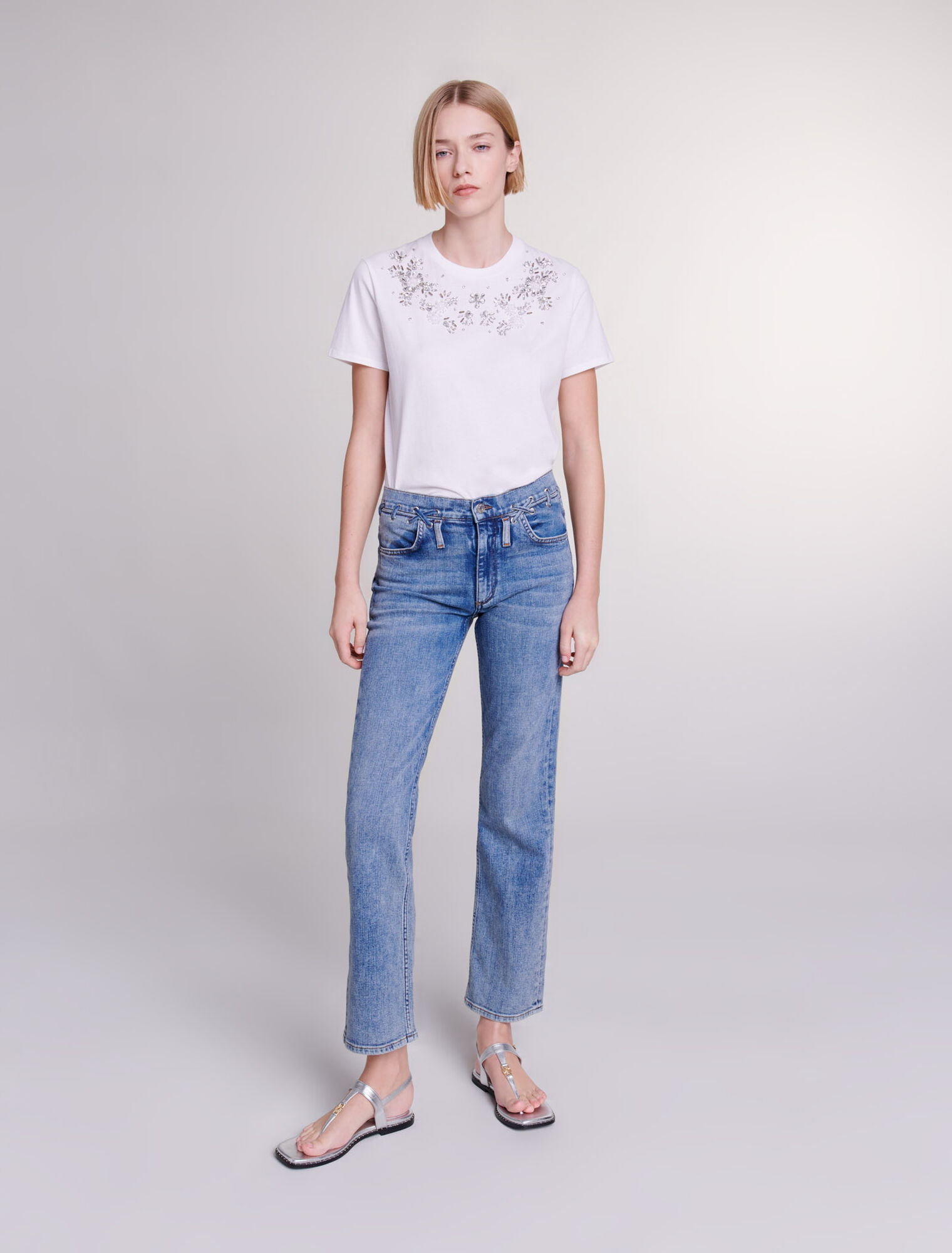 Tee-shirt orné de strass
