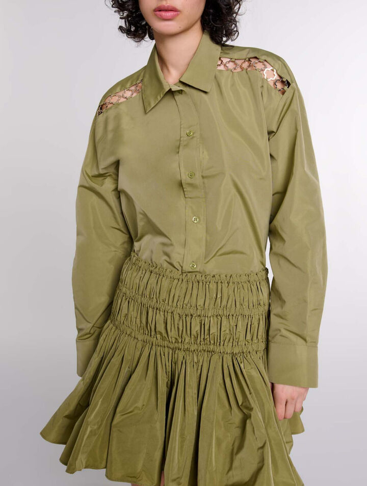 Chemise ajour&eacute;e