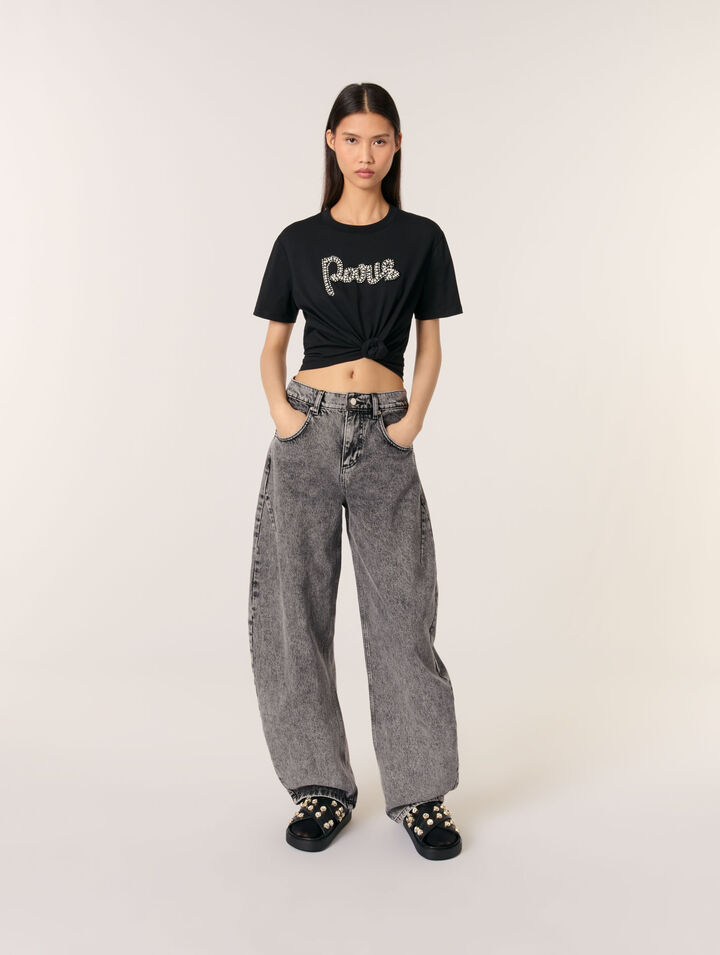 Tee-shirt brodé