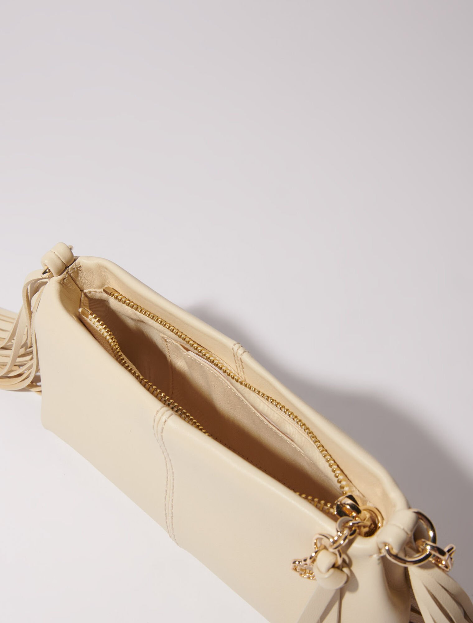 Pochette Miss M pouch en cuir lisse