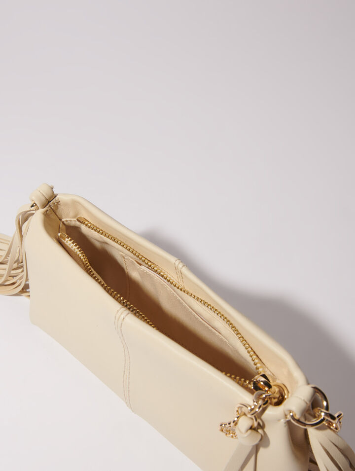 Pochette Miss M pouch en cuir lisse