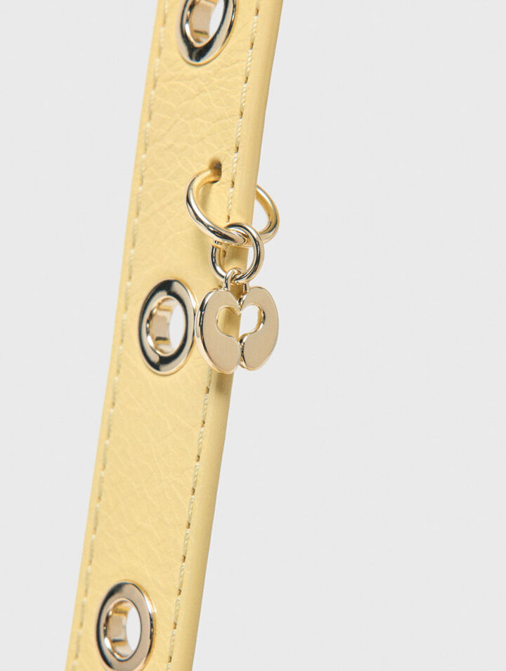 Sac Miss M mini cuir craquel&eacute; mat