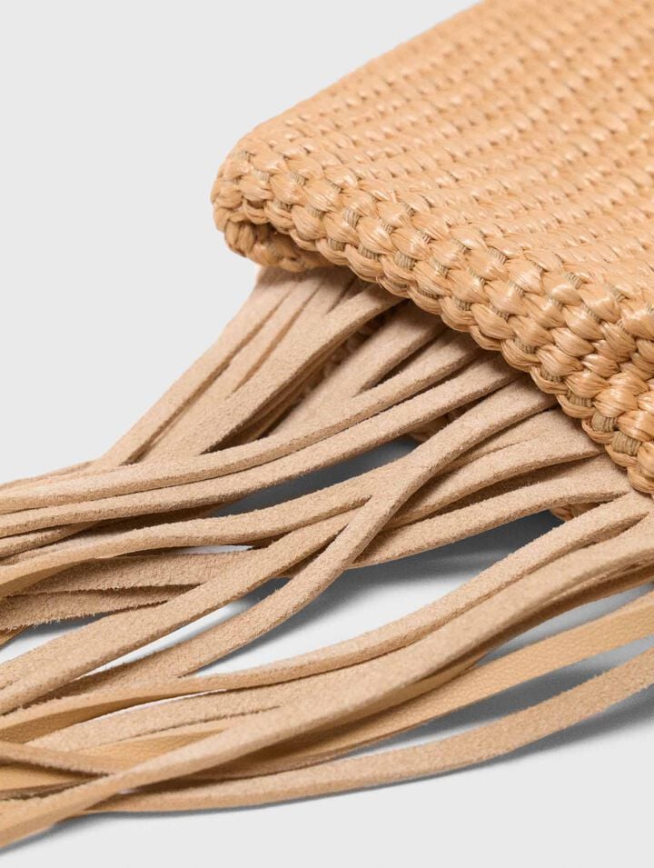 Pochette Miss M pouch effet naturel