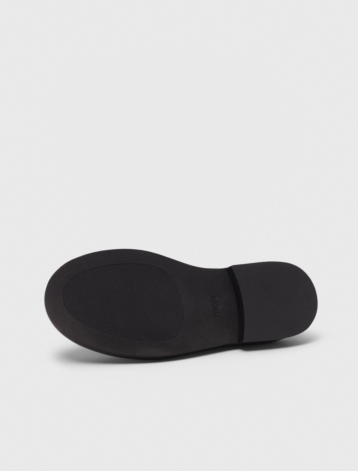 Mocassins en cuir brossé
