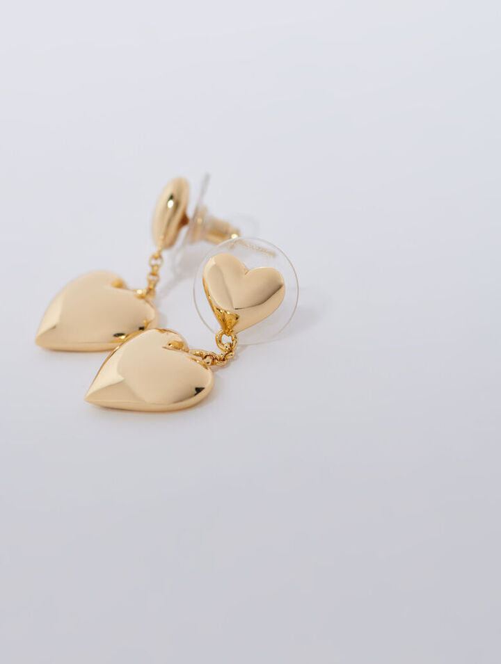Boucles d'oreilles cœur