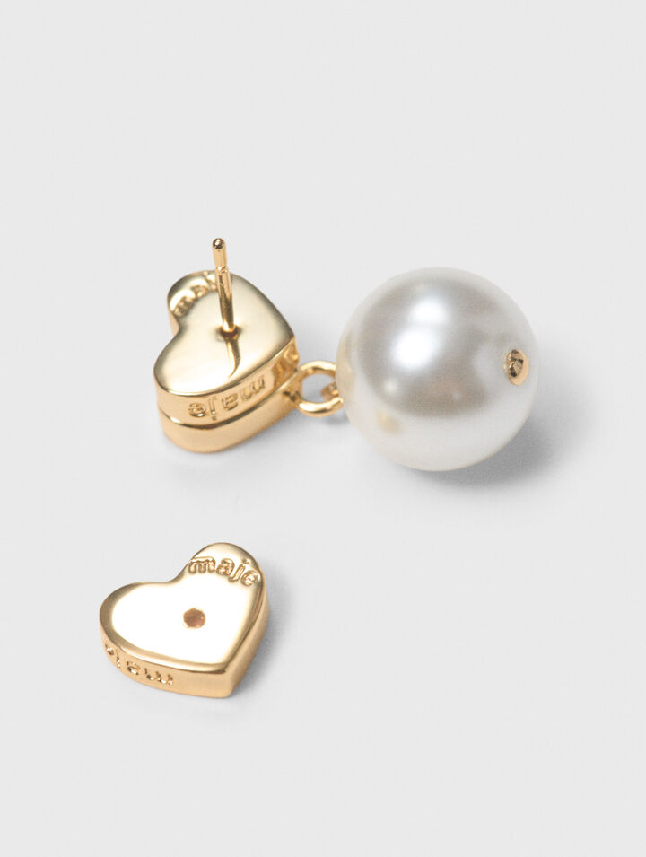 Boucles d'oreille perles