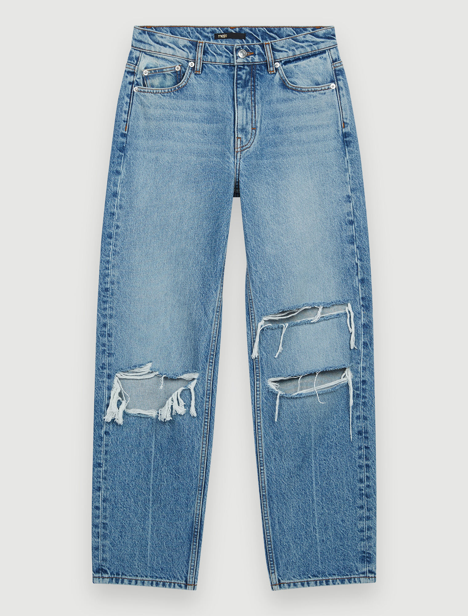 Jean loose déchiré