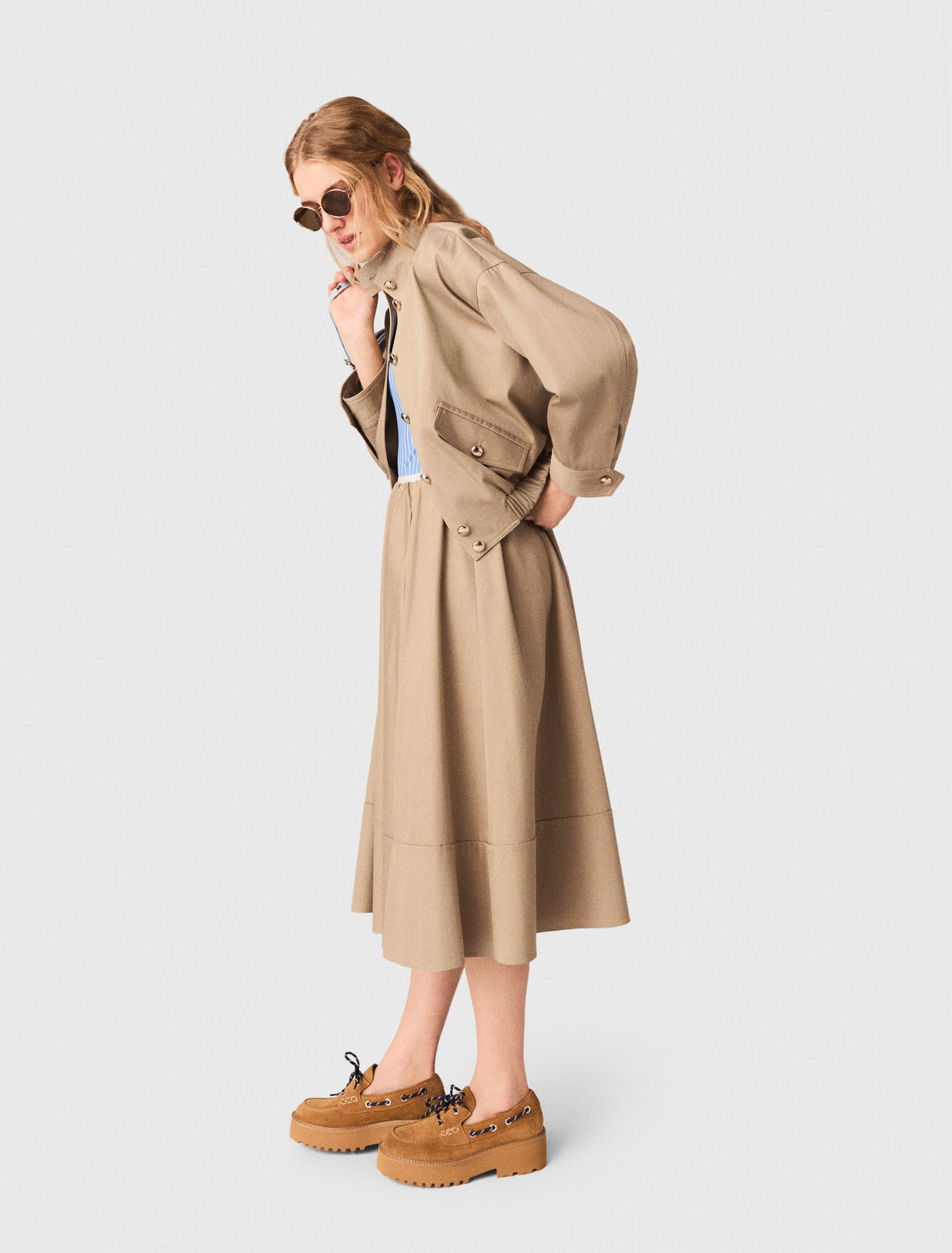 Blouson bomber en coton