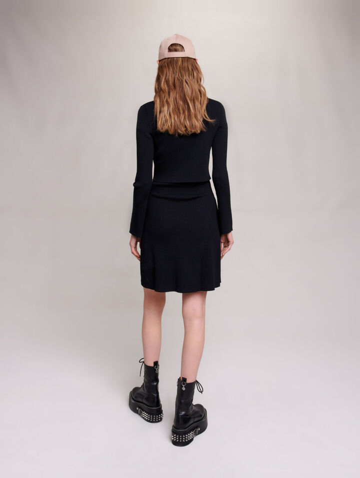 Robe en maille 2 en 1