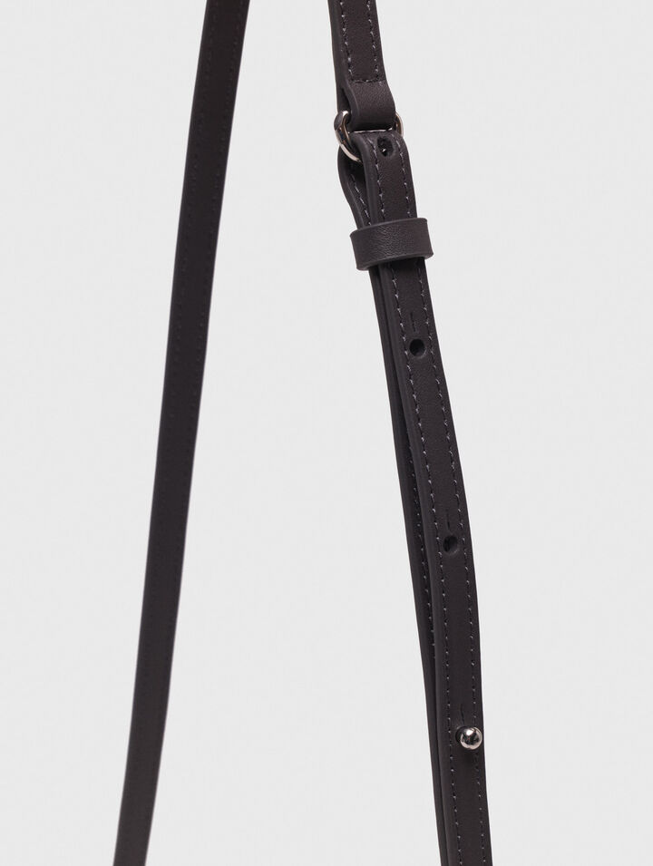Sac M en cuir suède