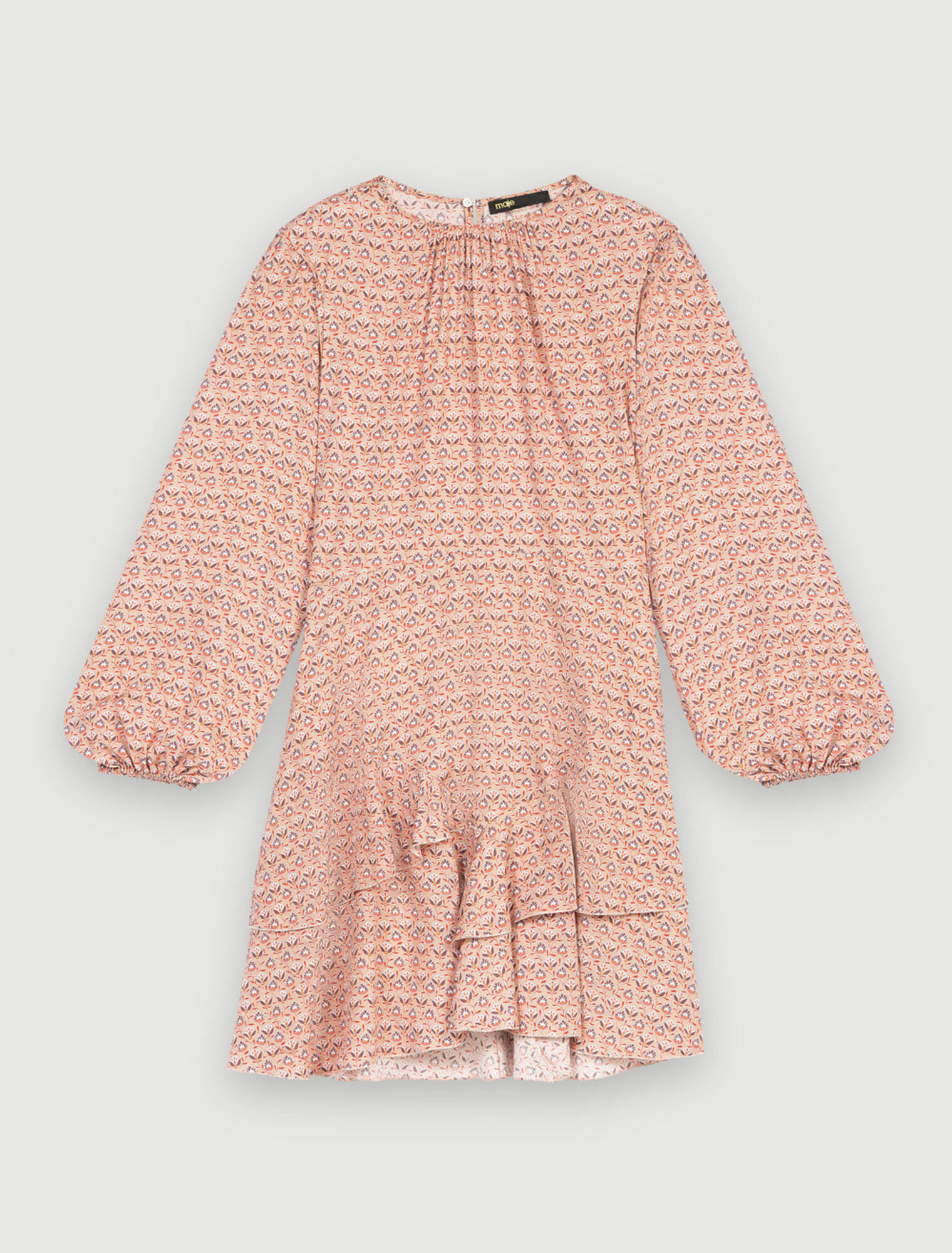 Robe en viscose imprimée