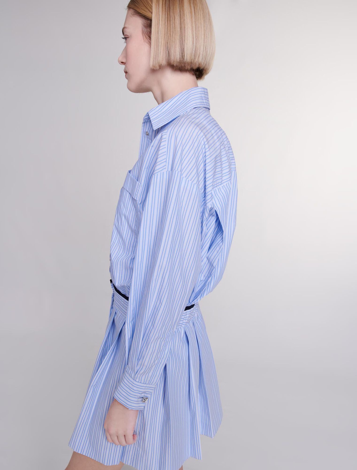Robe chemise courte