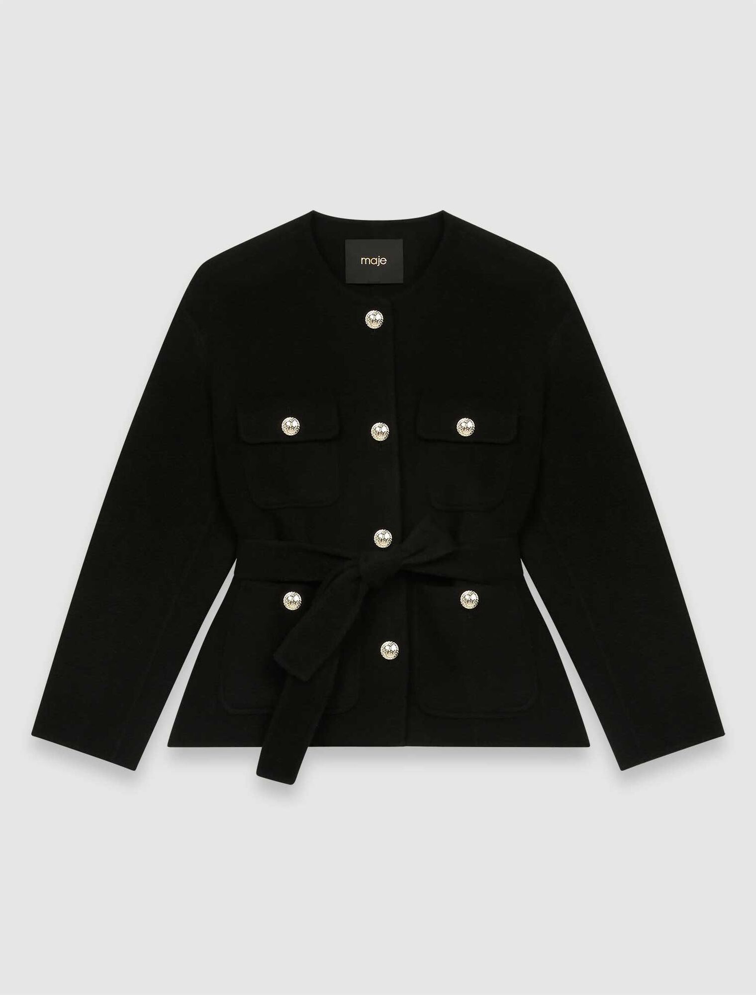 Manteau en double face texturé