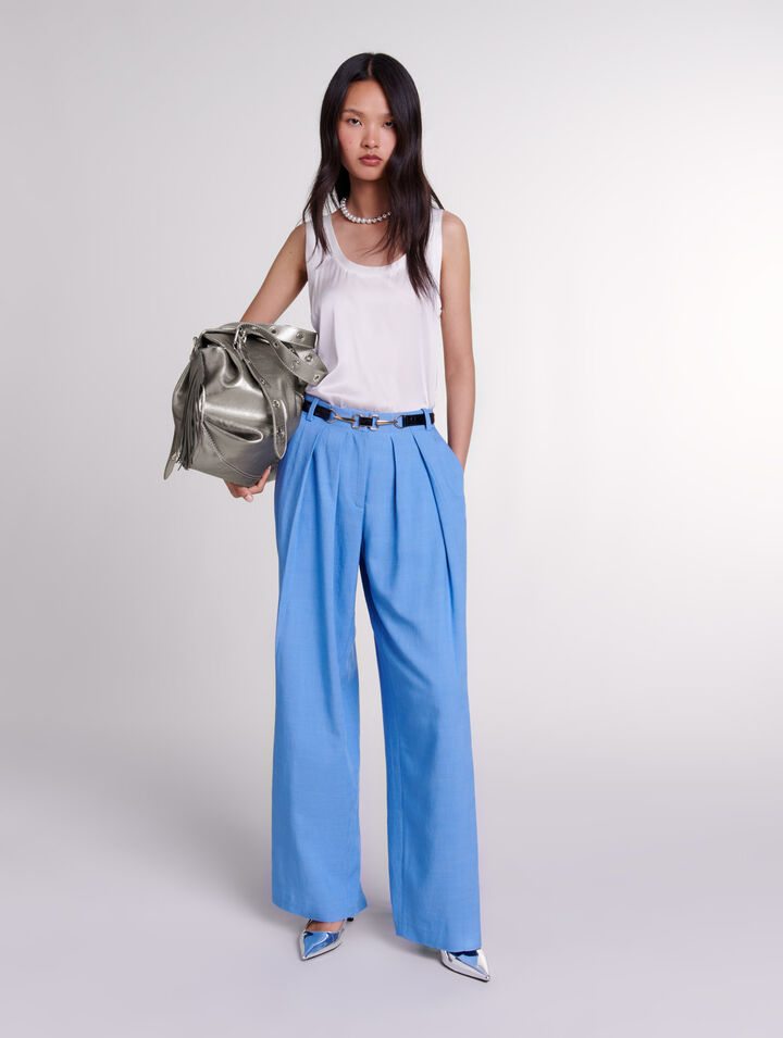 Sac Miss M XL en cuir métallisé