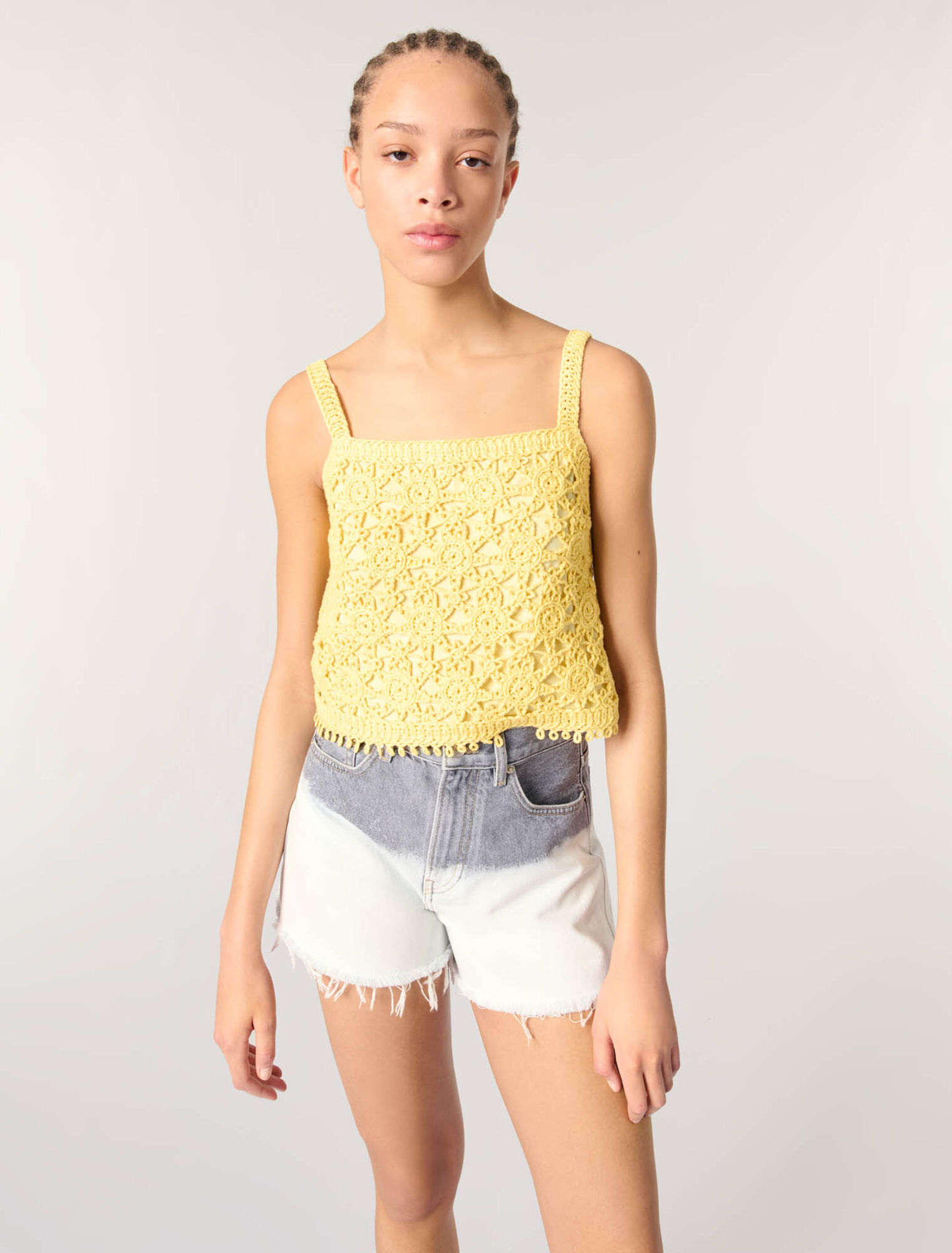 Top en crochet