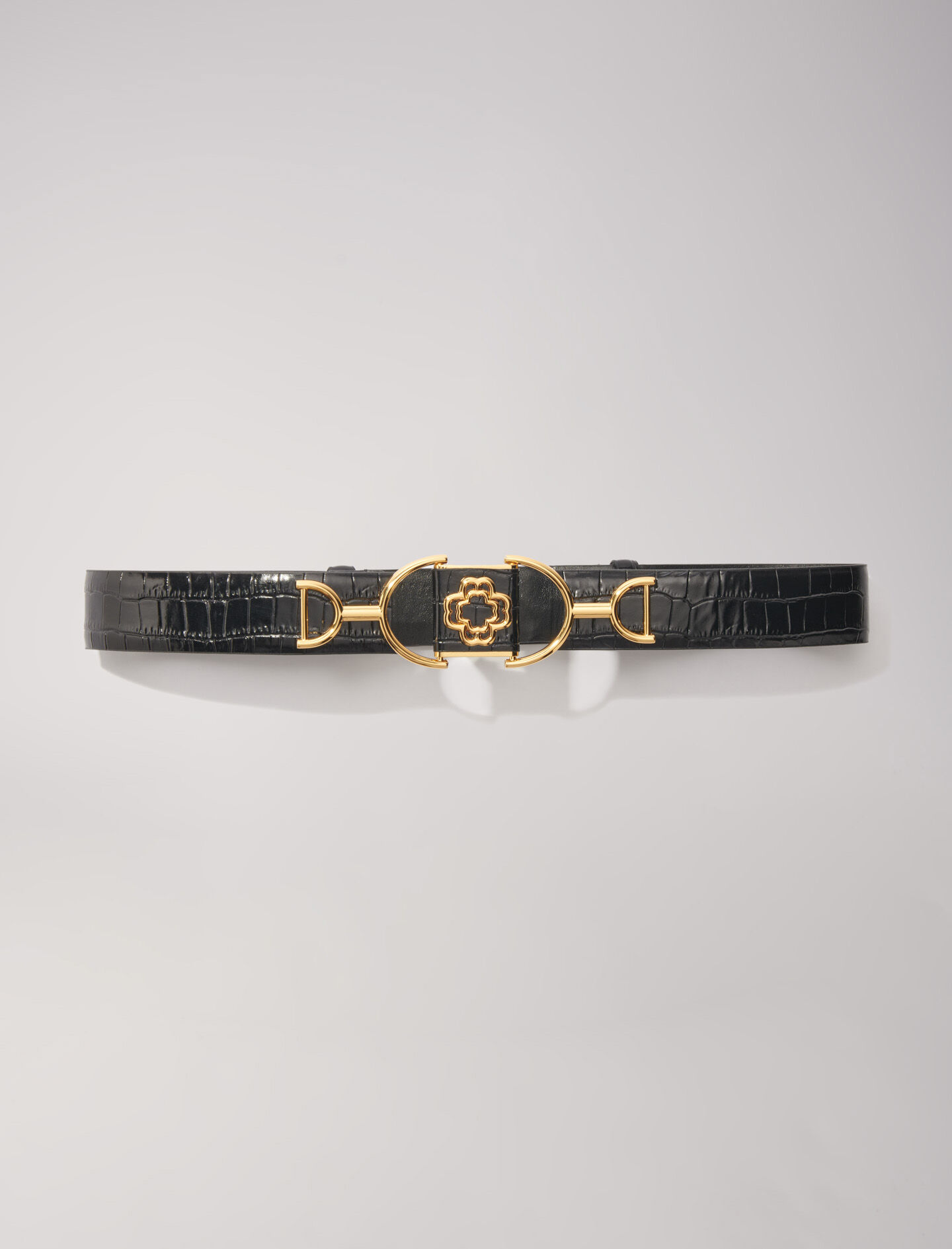 Ceintures larges en cuir Maje